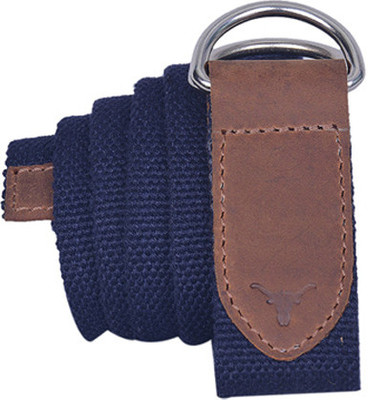 

Hidekraft Men Casual Blue Canvas Belt, Navy