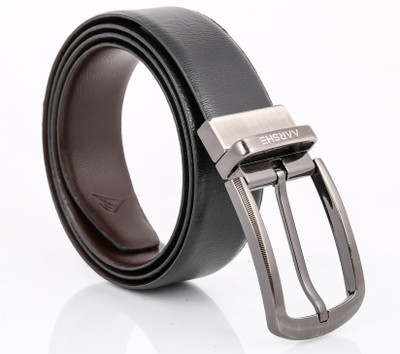 

AARSHE Men Casual, Formal Black, Brown Genuine Leather Reversible Belt