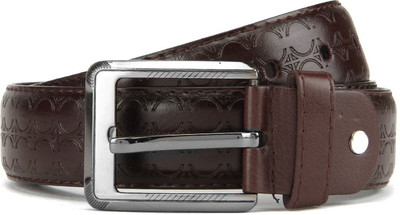 

Swiss Design Men Brown Genuine Leather Belt