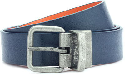 

Levi's Men Orange, Blue Metal Belt, Blue;orange