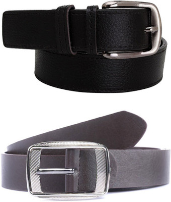 

Elligator Men Black, Brown Artificial Leather Belt