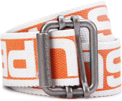

Superdry Women Multicolor Fabric, Synthetic Reversible Belt, Orange