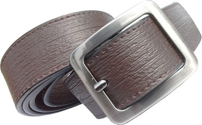 

Wholesome Belt Men Semi-formal Brown Synthetic Belt