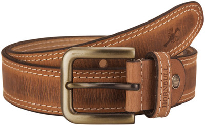 

Hornbull Men Casual, Formal Tan Genuine Leather Belt