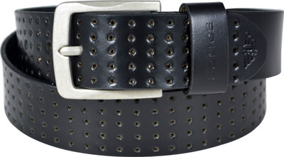 

Police Men Black Genuine Leather Belt
