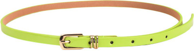 

Tiekart Women Casual Green Synthetic Belt