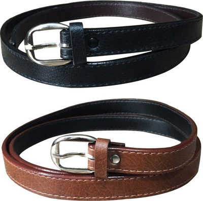 

Verceys Women Casual Black, Tan, Brown Artificial Leather Belt, Black;brown;tan