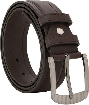 

Comfort Zone Men Casual, Formal Brown Artificial Leather Belt, Appealing brown