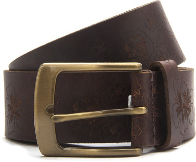 

Pepe Jeans Men Brown Genuine Leather Belt