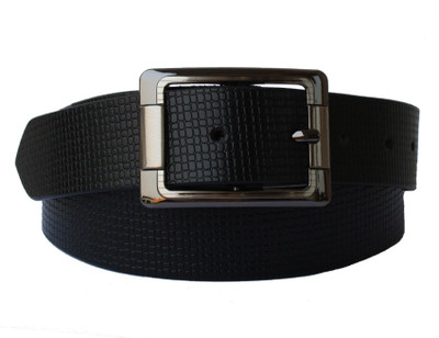 

Lenin Men Formal Black Genuine Leather Belt