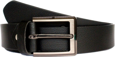 

Tops Men Casual Black Genuine Leather Belt
