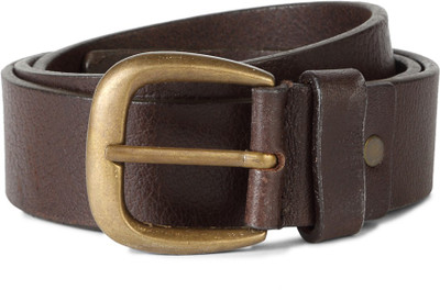 

Van Heusen Men Brown Genuine Leather Belt