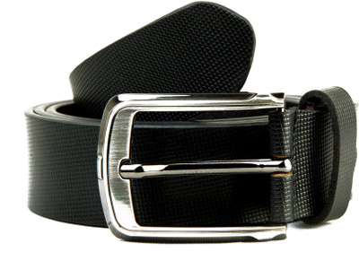 SCHARF Men Formal Black Genuine Leather Belt