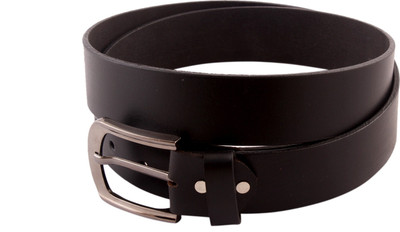 

Grhk Men Formal Brown Genuine Leather Belt, Black-76