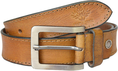 

Mapletree Men Casual Tan Genuine Leather Belt