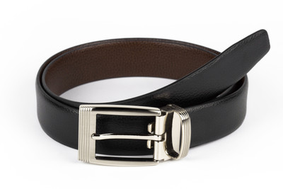 

Gildermen Men Formal Black, Brown Genuine Leather Reversible Belt