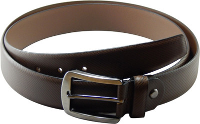 

Navaksha Men Formal Brown Genuine Leather Belt