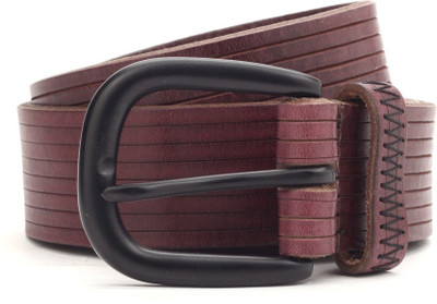 

United Colors of Benetton. Men Maroon, Pink Belt, 902