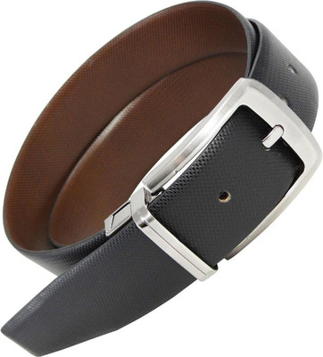 

OODI Men Black Genuine Leather Belt, Brown