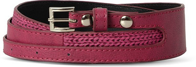 

Baggit Women Casual Pink Synthetic Belt