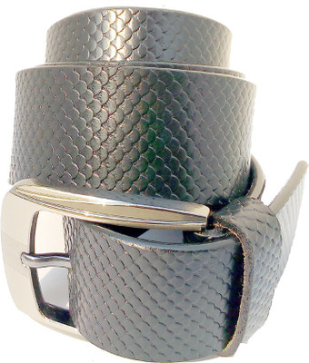 

WSD Men Formal Black Synthetic Belt