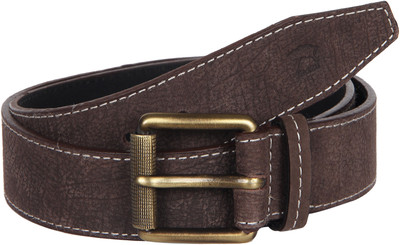 

Kaizu Men Casual Grey Genuine Leather Belt