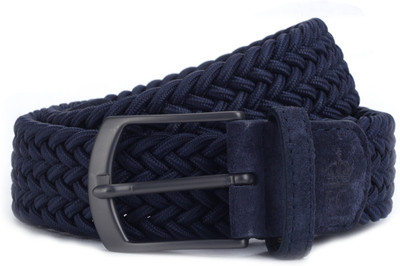 

French Connection Men Blue Metal Belt, Dark blue