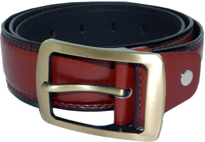 

Els Men Formal, Casual Brown Synthetic Belt, Brown-03
