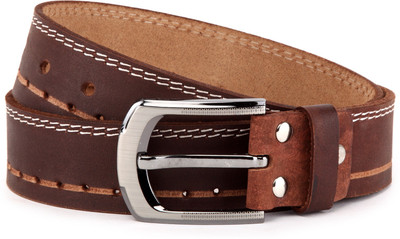 

WildHorn Men Casual Brown Genuine Leather Belt