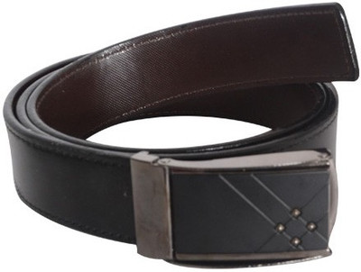 

Aam Shopping Men Casual Black Artificial Leather Belt