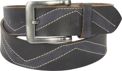 

Leder Concepts Men Formal Grey Genuine Leather Belt