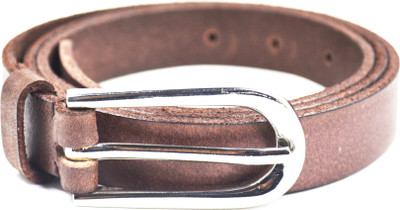

Crapgoos Women Formal, Party, Casual Brown Genuine Leather Belt