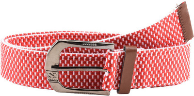 

Tiekart Men Casual Red Metal Belt