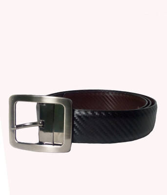 

LEE O Men Formal Black Genuine Leather Reversible Belt