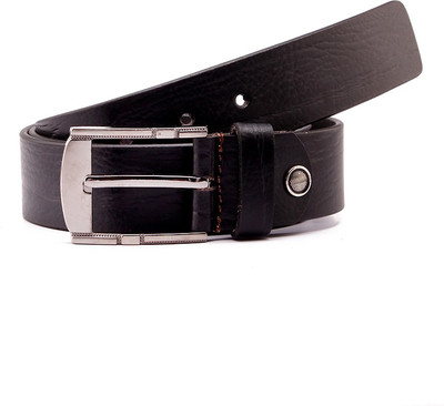 

Junckers Men Formal, Party, Evening Black Genuine Leather Belt
