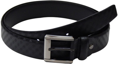 

Navaksha Men Formal Black Genuine Leather Belt