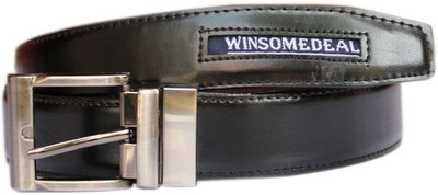 

Winsome Deal Men Formal, Casual Black Artificial Leather Belt