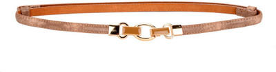 

Tiekart Women Casual Brown Synthetic Belt