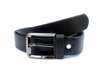 

Tops Men Formal Black Genuine Leather Belt