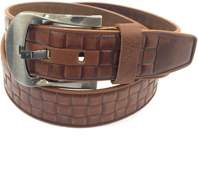 

Sir Michele Men Casual Tan Genuine Leather Belt