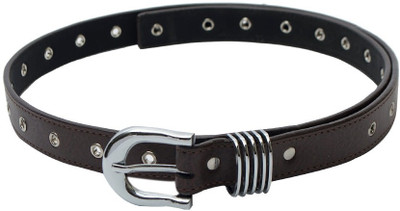 

Royal County Of Berkshire Polo Club Women Casual Brown Texas Leatherite Belt, Brown-02
