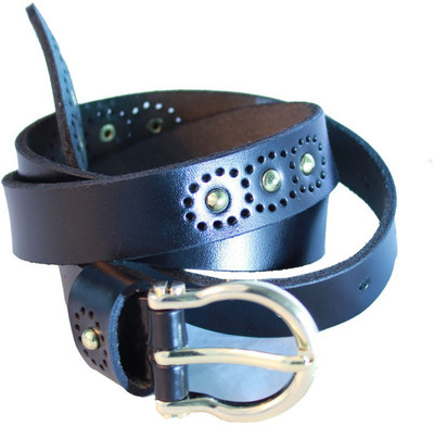 

Lion Heart Women Casual Brown Genuine Leather Belt