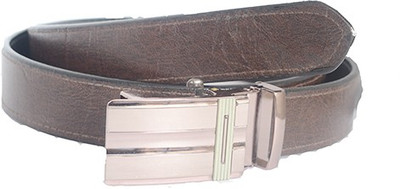 

Aam Shopping Men Casual Brown Genuine Leather Belt