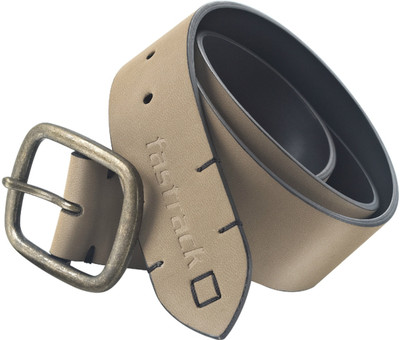 

Fastrack Men Casual Beige Synthetic Belt