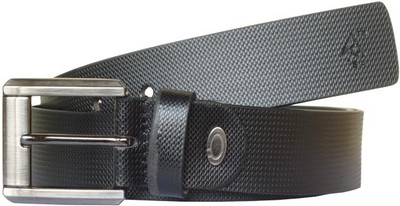 

Sondagar Arts Men Formal Black Genuine Leather Belt, Black5