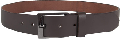 

Snoby Men Casual Brown Genuine Leather Belt, Brown1