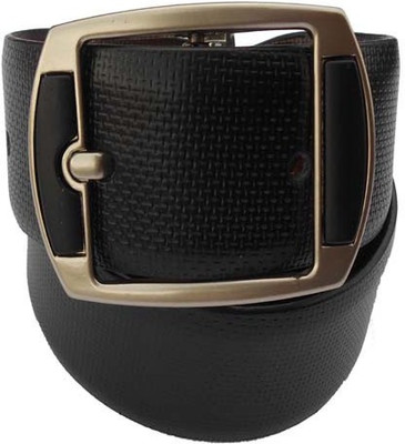 

M&Ms Men Formal Black Genuine Leather Reversible Belt