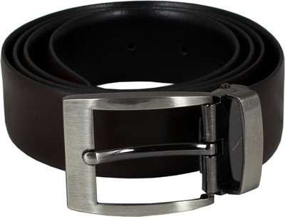 

Ufficio Men Formal Black, Brown Genuine Leather Reversible Belt