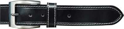 

Adhaans Men Casual Black Genuine Leather Belt