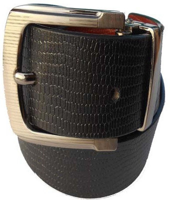

M&Ms Men Formal Black Genuine Leather Reversible Belt